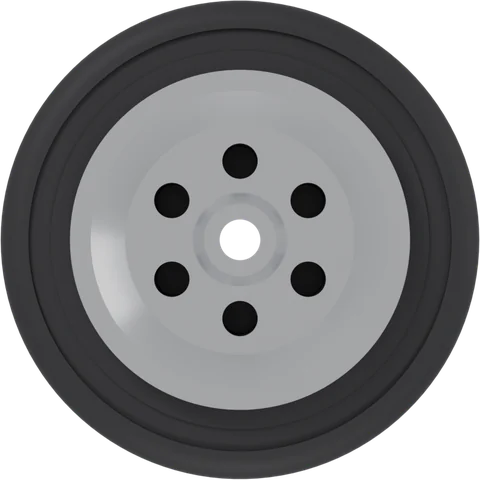 Six Dish wheel face